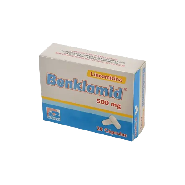 Lincomicina 500 Mg * 20 (Benklamid) Bioquifar