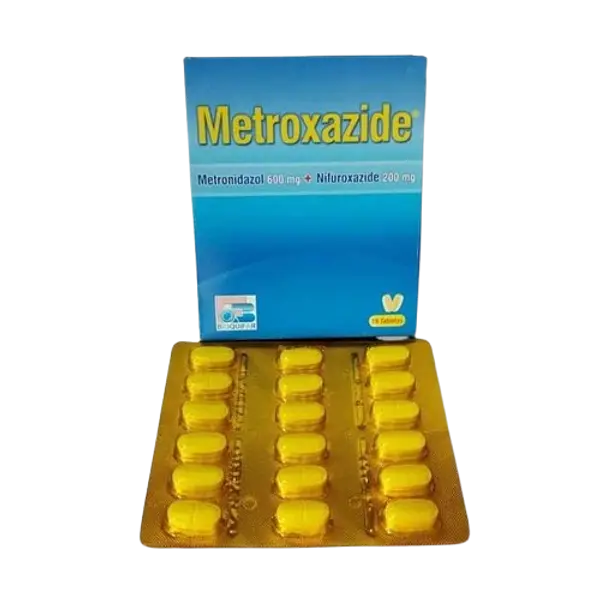 Metroni+Nitrofurazid 250 Mg Tab * 18 (Metroxazide) Bioquifar