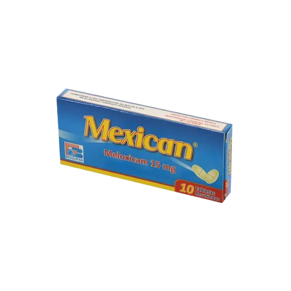 Meloxicam 15 Mg Tab * 10 (Mexicam) Bioquifar