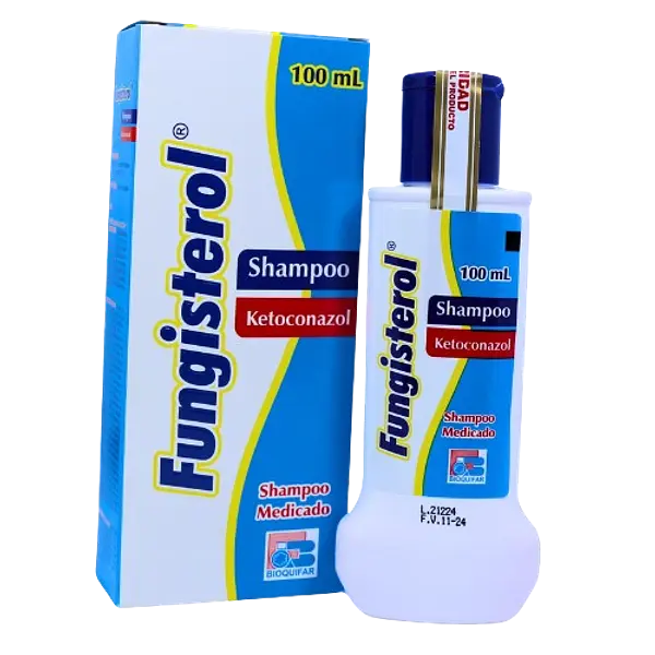 Ketoconazol 2% Shampoo * 100 Ml (Fungisterol) Bioquifar