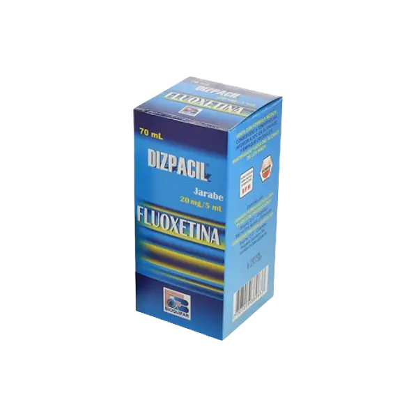 Fluoxetina 20 Mg/5 Ml Suspension Fco 70 Ml (Dizpacil) Bioqui