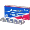 Ketotifeno 1 Mg Tab * 30 (Asmiket) Bioquifar