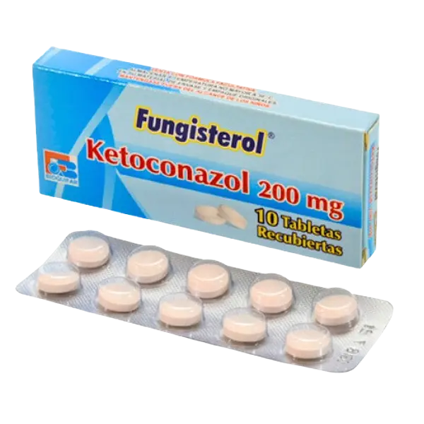 Ketoconazol 200 Mg Tab * 10 (Fungisterol) Bioquifar