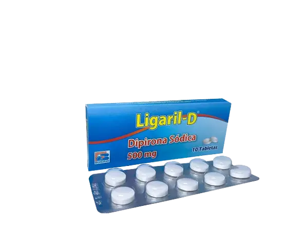 Dipirona 500 Mg Tab * 10 (Ligaril D) Bioquifar