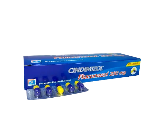 Fluconazol 200 Mg Cap*125 (Cindimizol) Bioquifar