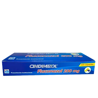 Fluconazol 200 Mg Cap*125 (Cindimizol) Bioquifar