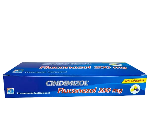 Fluconazol 200 Mg Cap*125 (Cindimizol) Bioquifar