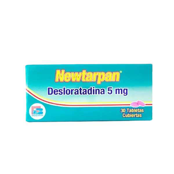 Desloratadina 5 Mg Tab * 30 (Newtarpan) Bioquifar
