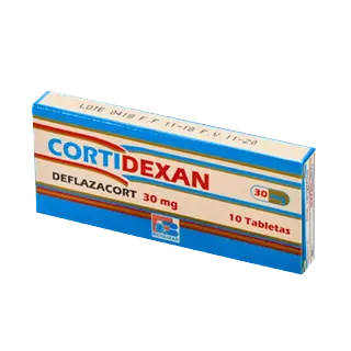 Deflazacort 30 Mg Tab * 10 (Cortidexan-R) Bioquifar