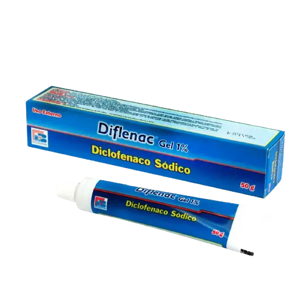 Diclofenaco 1% Gel Tubo * 50 Gr (Diflenac) Bioquifar