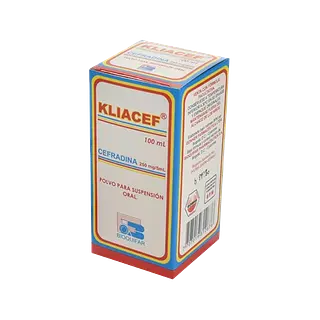 Cefradina 250 Mg/5 Ml Susp Fco *100 Ml (Kliacef) Bioquifar