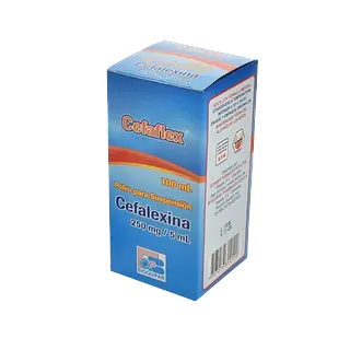 Cefalexina 250mg/5ml Polvo Fco * 100ml ( Cefaflex ) Bioquifa
