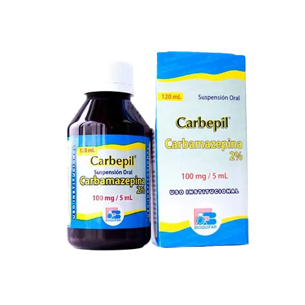 Carbamazepina Susp Fco * 120 Ml (Carbepil) Bioquifar