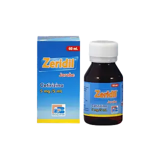 Cetirizina 5 Mg / 5 Ml Jbe * 60 Ml (Zeridil) Bioquifar