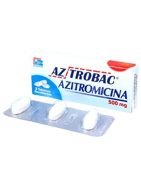 Azitromicina 500 Mg Tab * 3 (Azitrobac) Bioquifar
