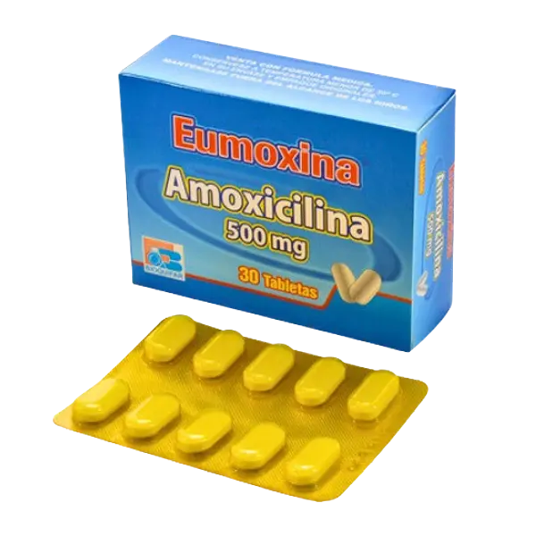 Amoxicilina 500 Mg Tab * 30 (Eumoxina) Bioquifar