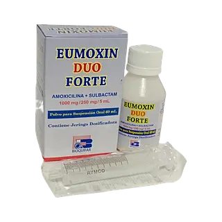 Amoxic 200mg+Sulb Pivoxil 50mg Eumoxin Duo F100 Ml Bioquifar