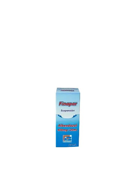 Albendazol 400mg/20ml Susp.Fco*20ml (Finapar) Bioquifar