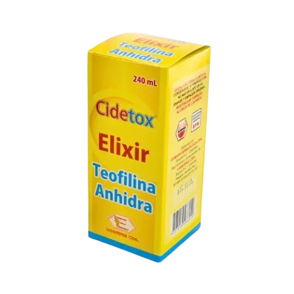Teofilina 80 Mg Eolixir Elixir Fco*240 Ml(Cidetox) Labquifar