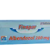 Albendazol 200 Mg Tab Caja *2 (Finapar) Bioquifar