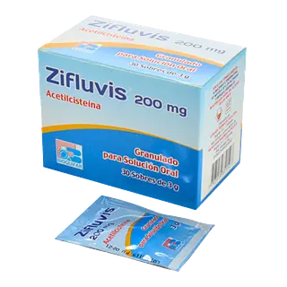 Acetilcisteina 200 Mg Sobres * 30 (Zifluvis) Bioquifar