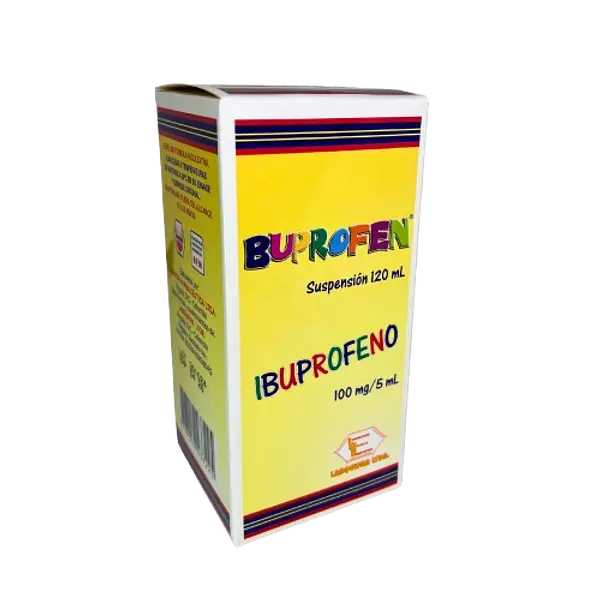Ibuprofeno 100mg Susp Fco*120m (Buprofen) Labquifar