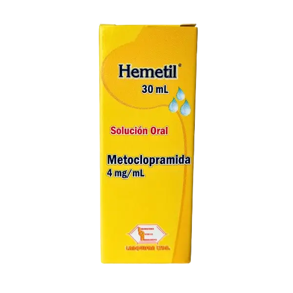 Metoclopramida Gotas Fco * 30 Ml (Hemetil) Labquifar
