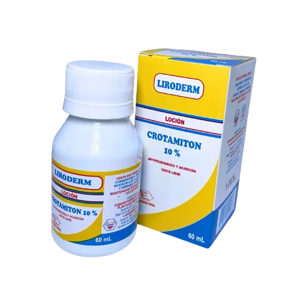 Crotamiton 10% Locion Fco * 60 Ml (Liroderm) Labquifar