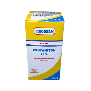 Crotamiton 10% Locion Fco * 60 Ml (Liroderm) Labquifar