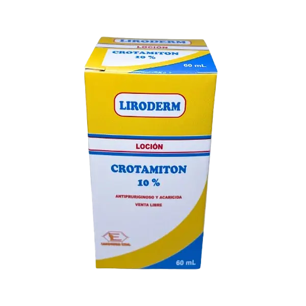 Crotamiton 10% Locion Fco * 60 Ml (Liroderm) Labquifar