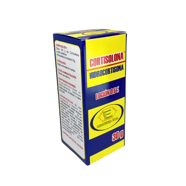 Hidrocortisona 0.5% Locion Fco 30 Ml (Cortisolona) Labquifar