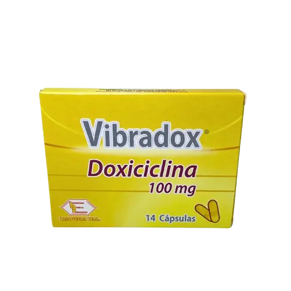 Doxiciclina 100 Mg Cap * 14 (Vibradox) Labquifar
