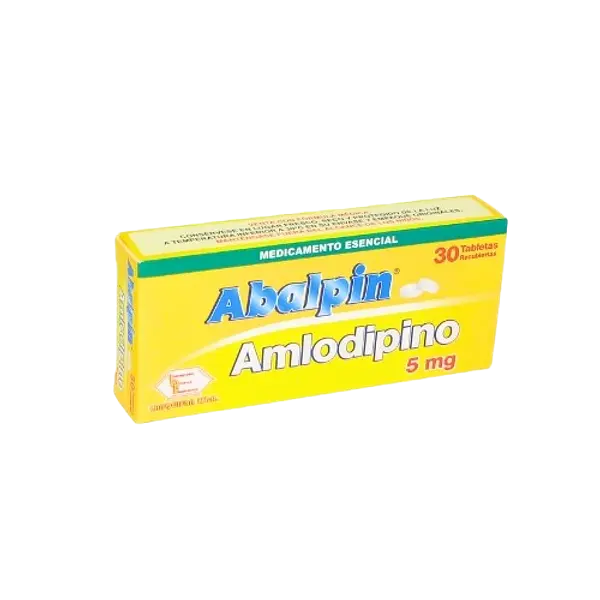 Amlodipino 5 Mg Tab * 30 (Abalpin ) Labquifar