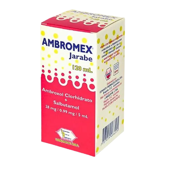 Ambroxol+Salbutamol Fco * 120 Ml (Ambromex) Labquifar