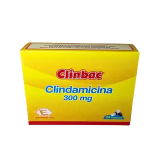 Clindamicina 300 Mg Cap * 24 ( Clinbac ) Labquifar