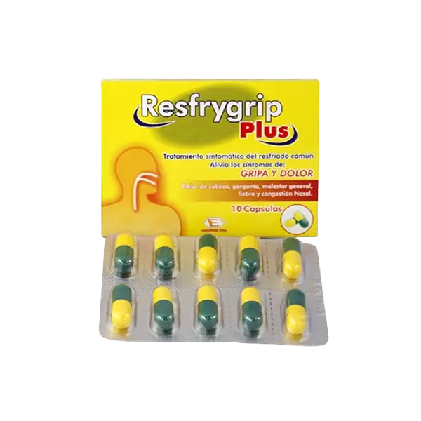Acetam+Lorat+Fenile * 10 Cap (Resfrygrip Plus) Labquifar