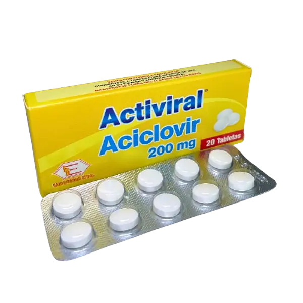 Aciclovir 200 Mg Tab* 20 (Activiral ) Labquifar
