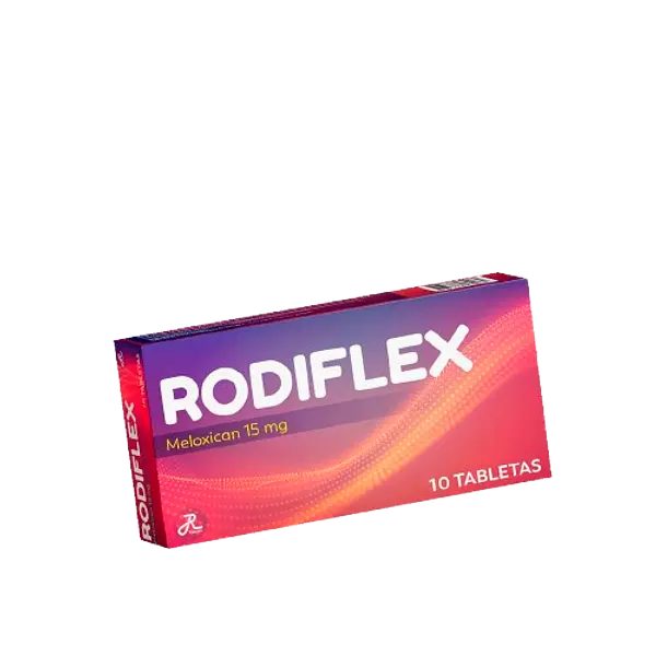 Rodiflex-Meloxicam 15mg Caja * 10 Tabletas Ruecam
