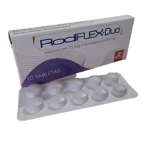 Rodiflex Duo-Meloxicam 15 Mg+Esomeprazol 20mg Caja * 10 Tab