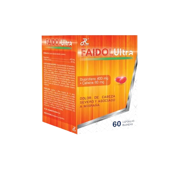 Sanadol Advanced Ibupro 400 Cafei Anhidra 60 * 60 Cap Ruecam