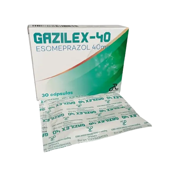 Gazilex-40-Esomeprazol 40 Mg Caja * 30 Cap Ruecam