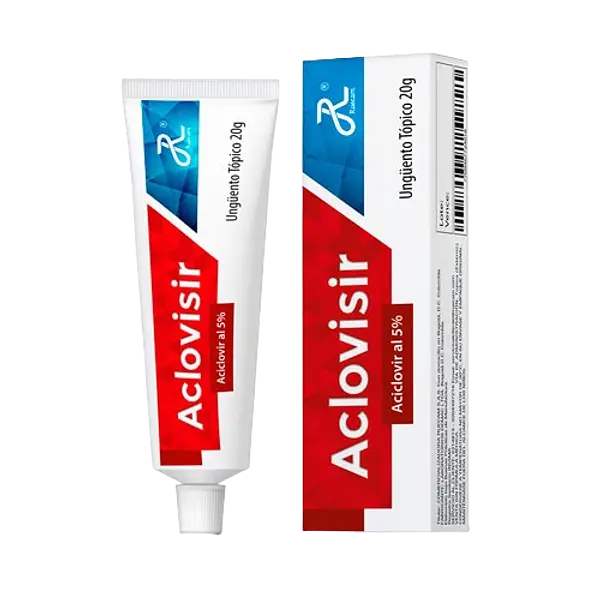 Aclovisir- Aciclovir Ungüento 5g Tubos X 20g Ruecam