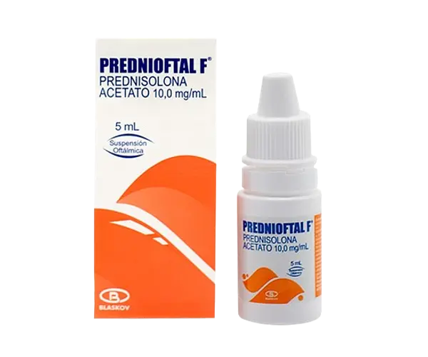 Prednisolona Acetato Susp Oftalmi 10,0mg Frasco*5ml Blaskov