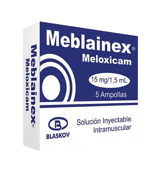 Meloxicam 15 Mg/1.5ml Amp * 5 (Meblainex) Blaskov