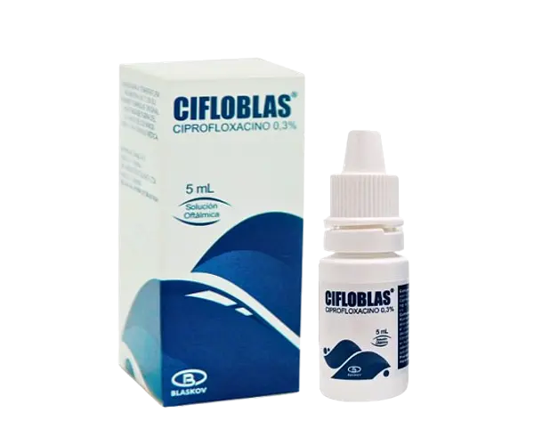 Ciprofloxacino 0.3% Sol. Oftal. Fco*5ml Cifloblas Blaskov