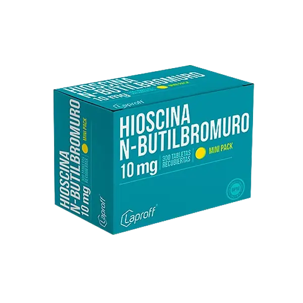 Hioscina N-Butil Bromuro 10mg Tab * 300 Laproff