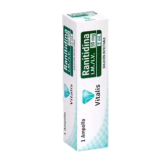Ranitidina 50 Mg/2ml Amp * 1 Vitalis