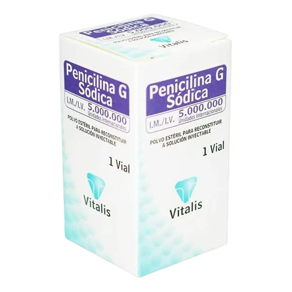 Penicilina G Sodica 5.000.000 Amp * 1 Vitalis