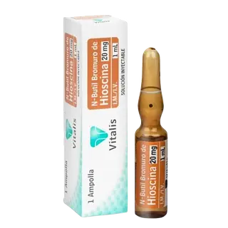 Hioscina N-Butil Bromuro 20mg Amp * 1 Vitalis