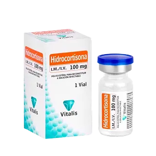 Hidrocortisona 100mg/2ml Amp * 1 Vitalis
